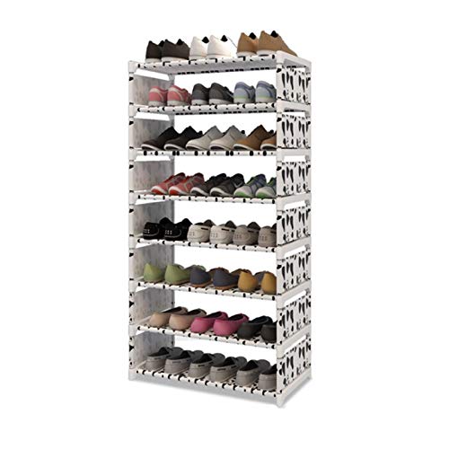 Schuhregal, Organizer, Regal, Schuhregal, freistehendes Schuhregal, leichtes Schuhregal aus Vliesstoff, Aufbewahrungsorganisator für Eingangsbereich, Flur und Schrank, Schuhregal (Farbe: A, Größe: 1