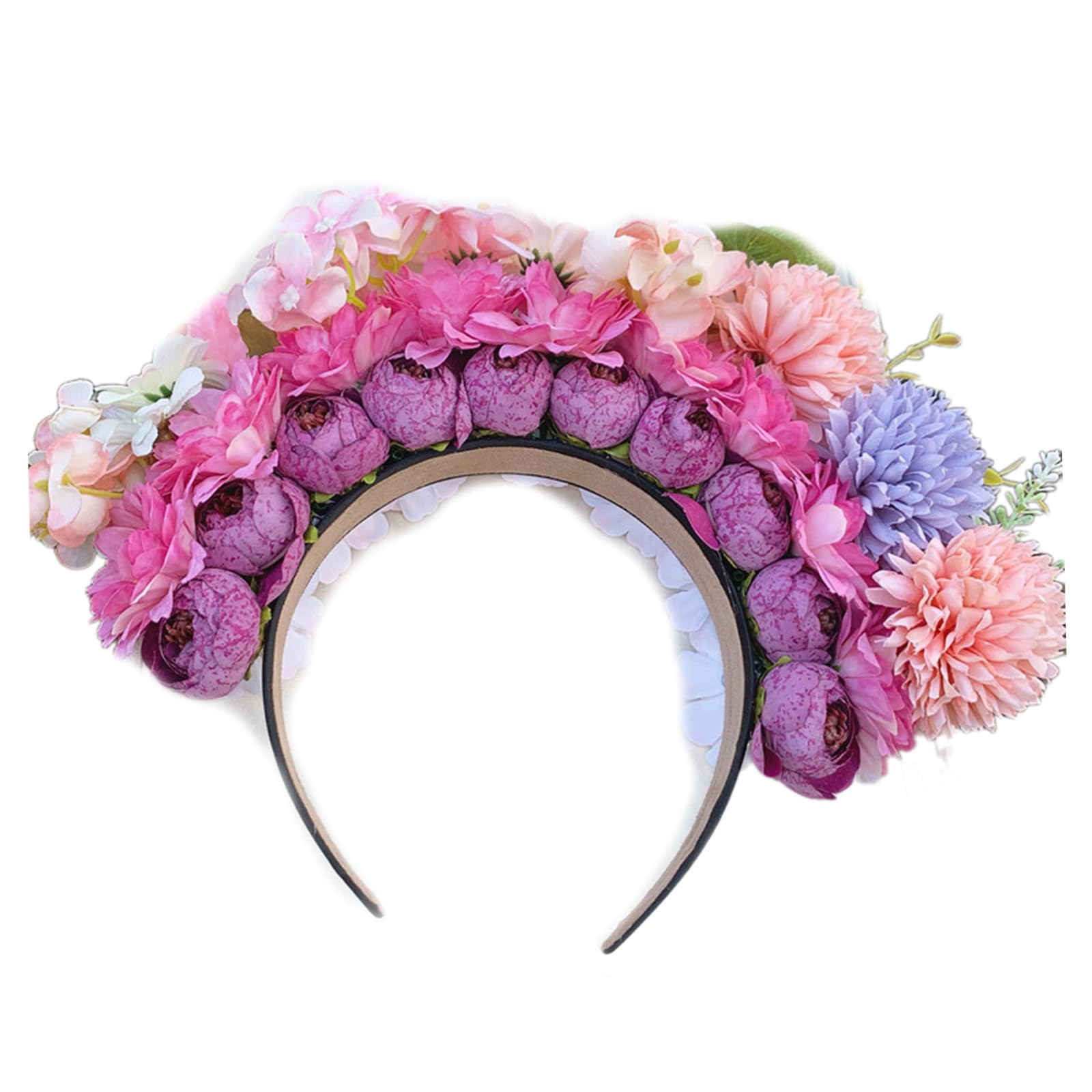 TAKOXIA Stirnband, Brautgirlanden, Blumenkrone, Hochzeit, Blume, Stirnband, Strandkranz, Haarschmuck, Kopfreif, Requisiten für Frauen