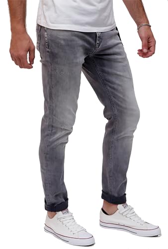 M.O.D. Herren Jeans Marcel Slim Fit im 5-Pocket-Style mit Einer coolen Waschung (DE/NL/SE/PL, Bundweite & Schrittlänge, 36, 32, Babol Grey)