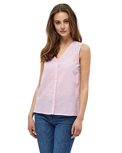 Peppercorn Women's Elaine Top, Pink Lemonade Striped, XS