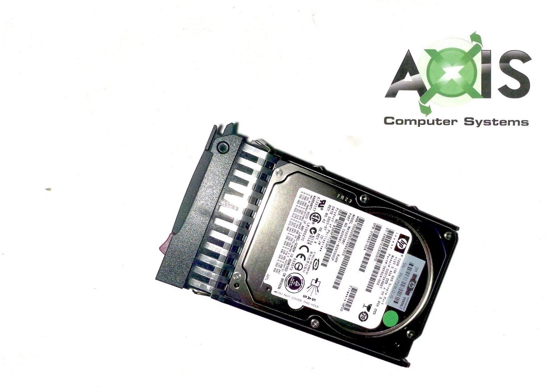 Hewlett Packard Enterprise Hot-Plug 72GB 10K RPM, SFF Bulk, RP000104424 (Bulk 2.5in SP SAS HDD) (Generalüberholt)