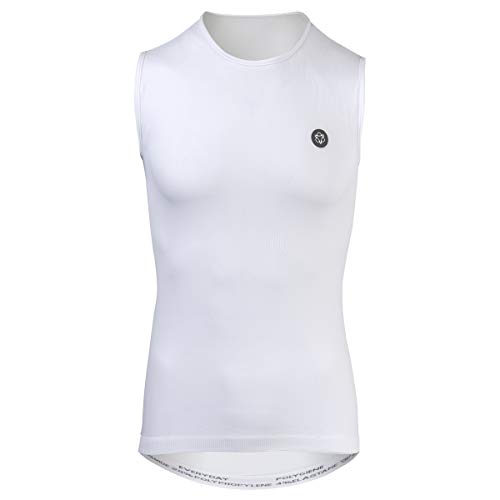 AGU Maglia Intima Everyday Base Unisex Bianco - Smanicata