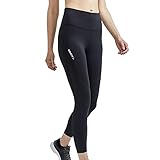 Craft Damen ADV ESS High Waist Tights Laufhose, Schwarz, Small