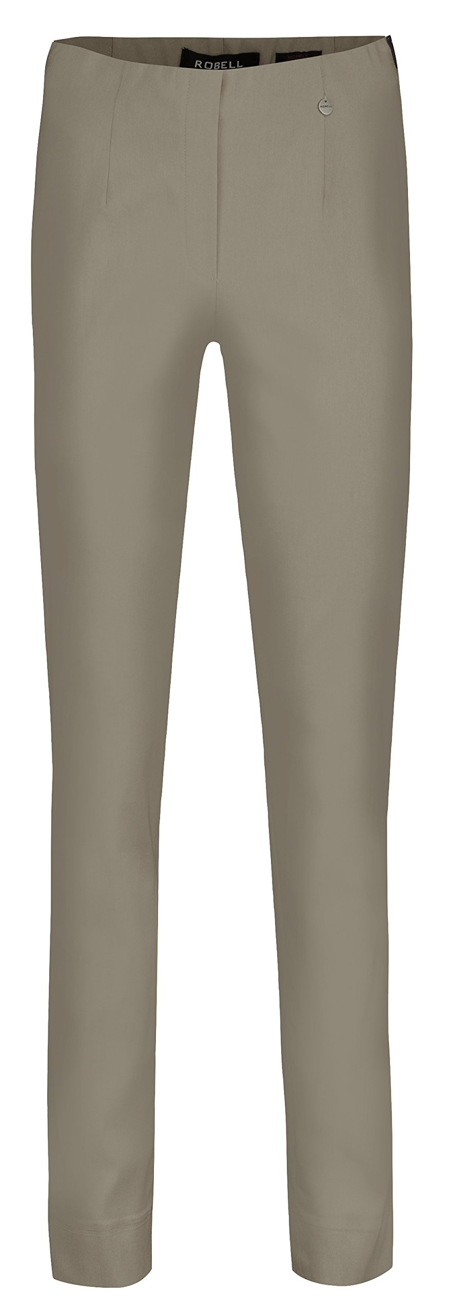 Robell Damen Slim Arbeitshose-Stretchhose, Light Taupe, Gr.- 36