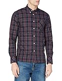 Merc London Herren Regular Fit Smoking Hemd, Gr. Small, Blau (Navy)