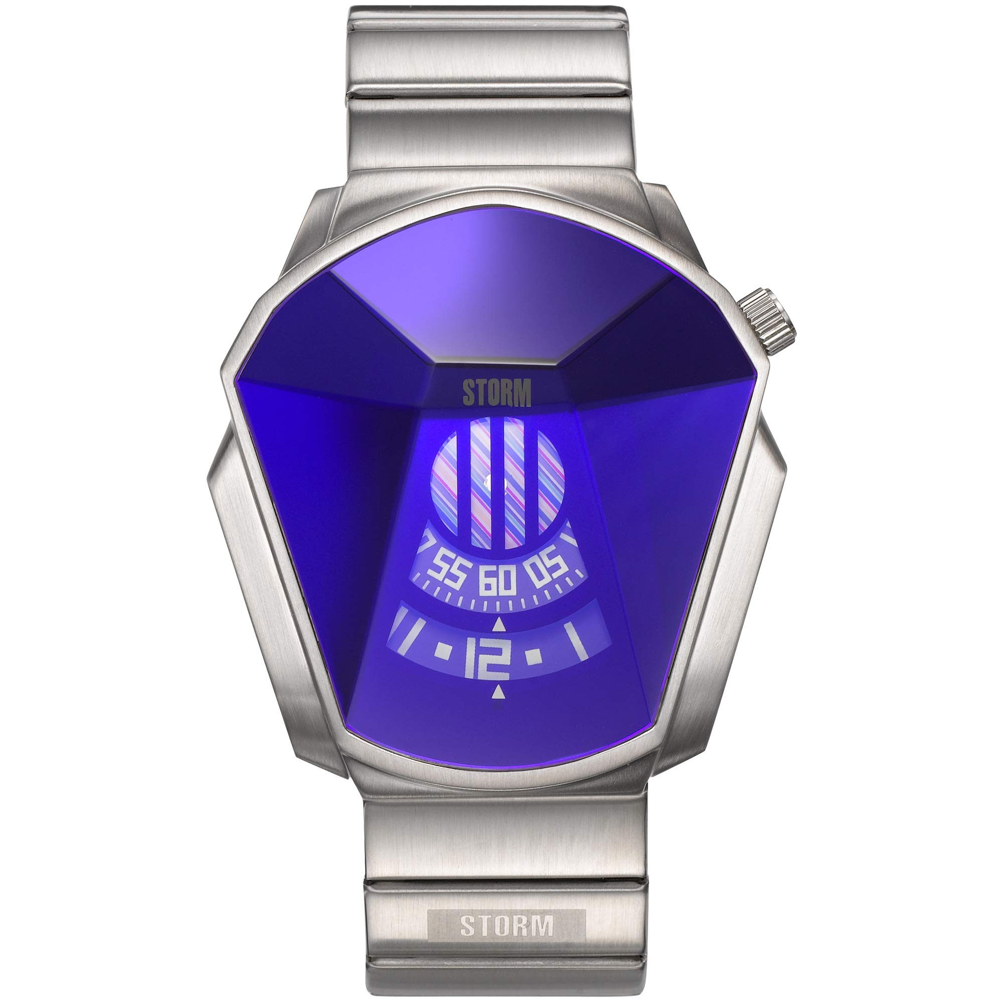 STORM London Darth Lazer Blue, Special-Edition, Herrenuhr, Mineralglas, Edelstahlgehäuse, 5 bar Wasserdicht, 47001/B