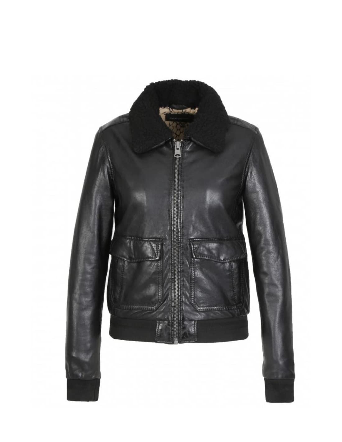 Oakwood Damen Karma Blouson, Schwarz, 38