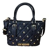 Love Moschino Damen Jc4268pp0gkc100a Handtasche, Schwarz