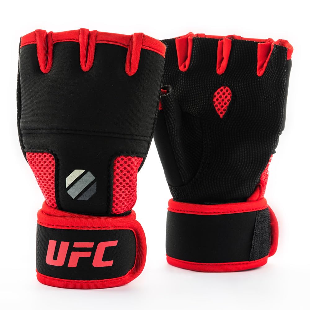 UFC Quick Wrap Innenhandschuh Boxbandage mit Gel-Polster Größe L/XL