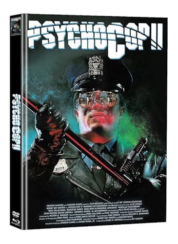 Psycho Cop 2 - Mediabook - Cover D - Super Spooky Stories - Limited-Edition auf 111 Stück (Blu-ray) (+ DVD)