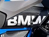 UNIRACING Dekoration Schutz Aufkleber Seitendeckel Tank Kit für BMW R1250GS, Schwarz