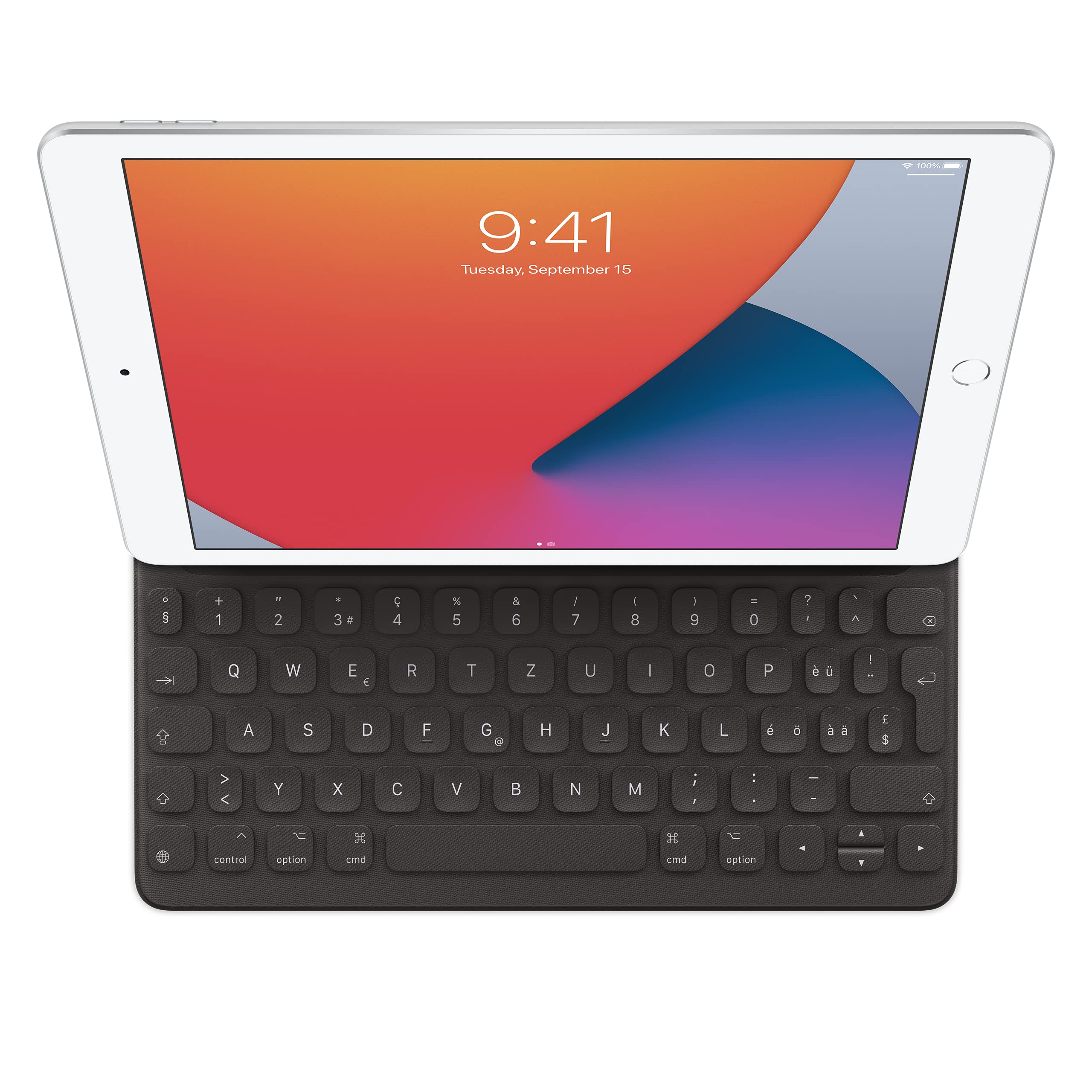 Apple Smart Keyboard (für iPad 9. Generation) - Deutsch/Französisch (Schweiz)