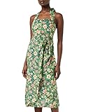 Queen Kerosin Damen Tropic Kleid, Grün, XXL