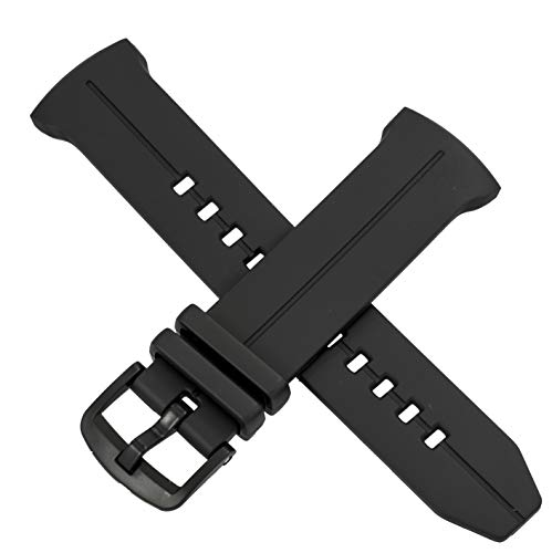 Ersatzband für Casio Baby-G Damenuhrarmband aus Resin BGS-100 schwarz