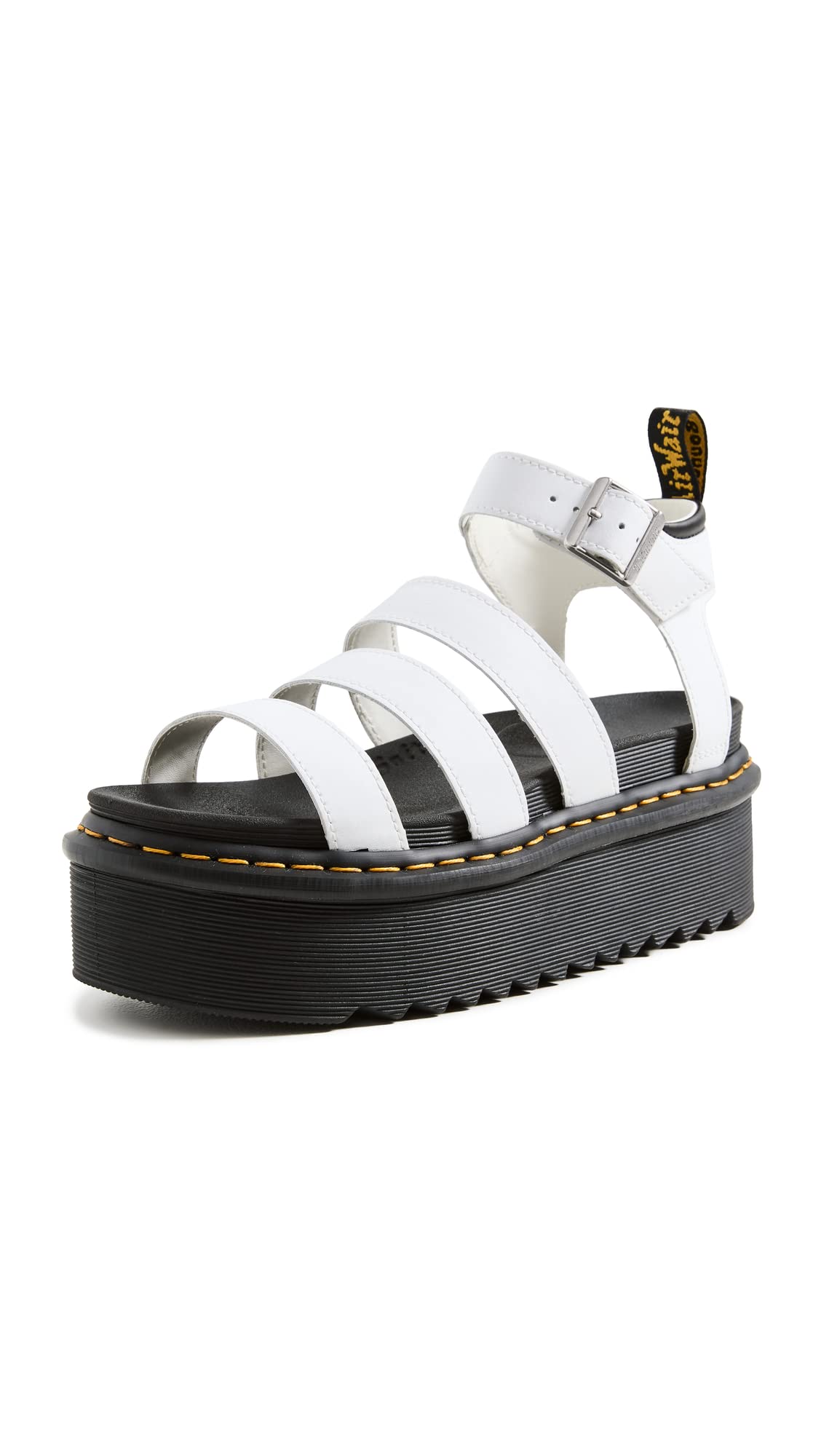 Dr. Martens Damen Sandals, White, 39 EU