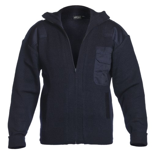 Mil-Tec Knitted Jumper,Blau (navy blue),54"