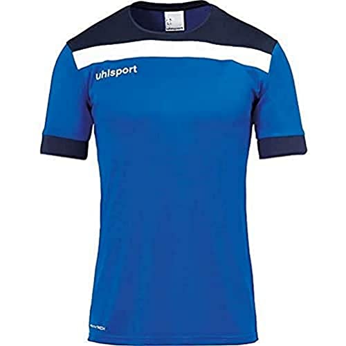 uhlsport Herren Offense 23 Trikot, azurblau/Marine/Weiß, M