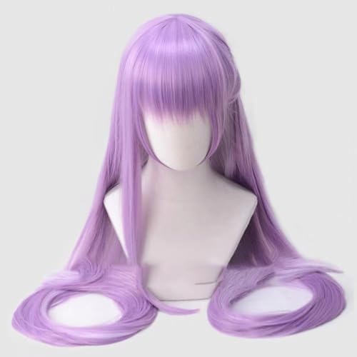 WCCNKK Anime Cosplay Perücke, Fate Grand Order BB Perücke, Damen 120 Cm Langes Lila Haar, Mit Perückenkappe, Für Party Alltag Halloween Perücke Cosplay, Dekorative Geschenke