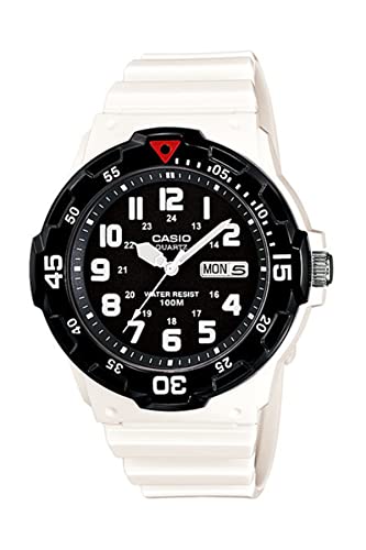 Casio Herren Analog Quarz Uhr mit Resin Armband MRW-200HC-7