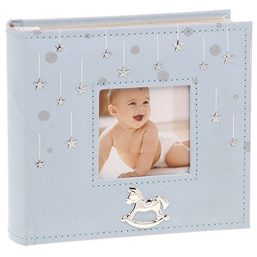 Little Stars Fotoalbum für Babyfotos, Design: Sterne, 10 x 15 cm, 80 Seiten