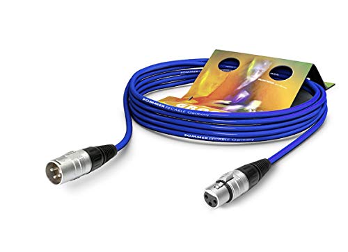 Sommer Cable SGHN-1000-BL XLR Anschlusskabel [1x XLR-Buchse 3 polig - 1x XLR-Stecker 3 polig] 10.00m