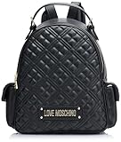 Love Moschino Damen Rucksack, Schwarz