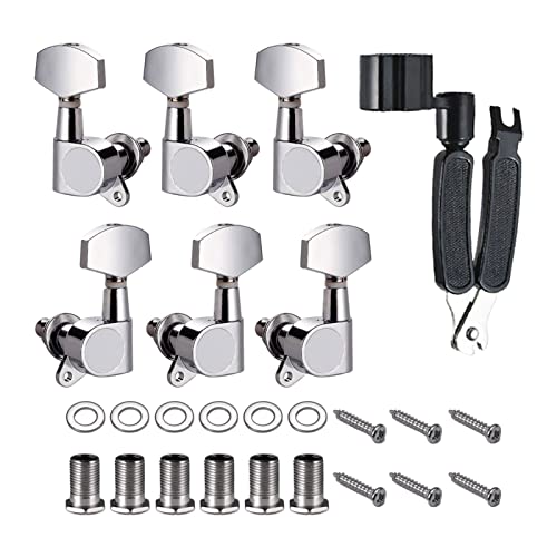 Gitarren Stimmwirbel 3L 3R. Akustische Gitarre Tuning Pegs Maschinenkopf Tuner Knöpfe Tuning Keys Gitarrenteile