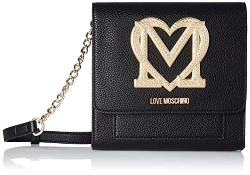 Love Moschino Damen BORSA A SPALLA Umhngetasche, Schwarz, Einheitsgröße