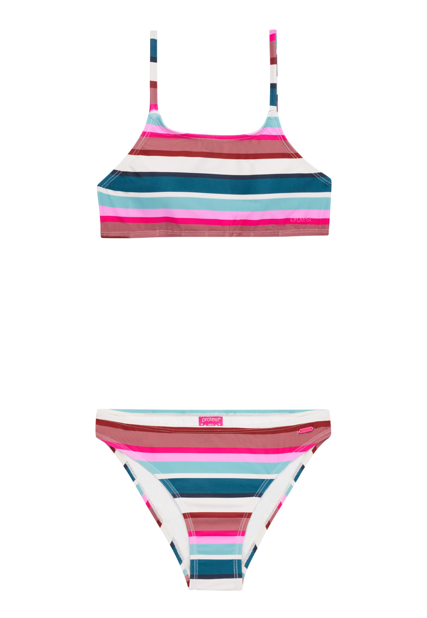 Protest Girls Halter Bikini PRTJONOI JR Loud Pink 152