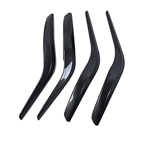 DOFABI LHD RHD Carbon Fiber Innentürgriffabdeckung Ersatz-Ziersatz, for, for X1 E84 2010-2016 Türgriff(Carbonfiber Set)