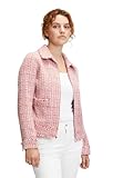 Cartoon Damen Tweedblazer mit Taschen Rosé/Pink,40