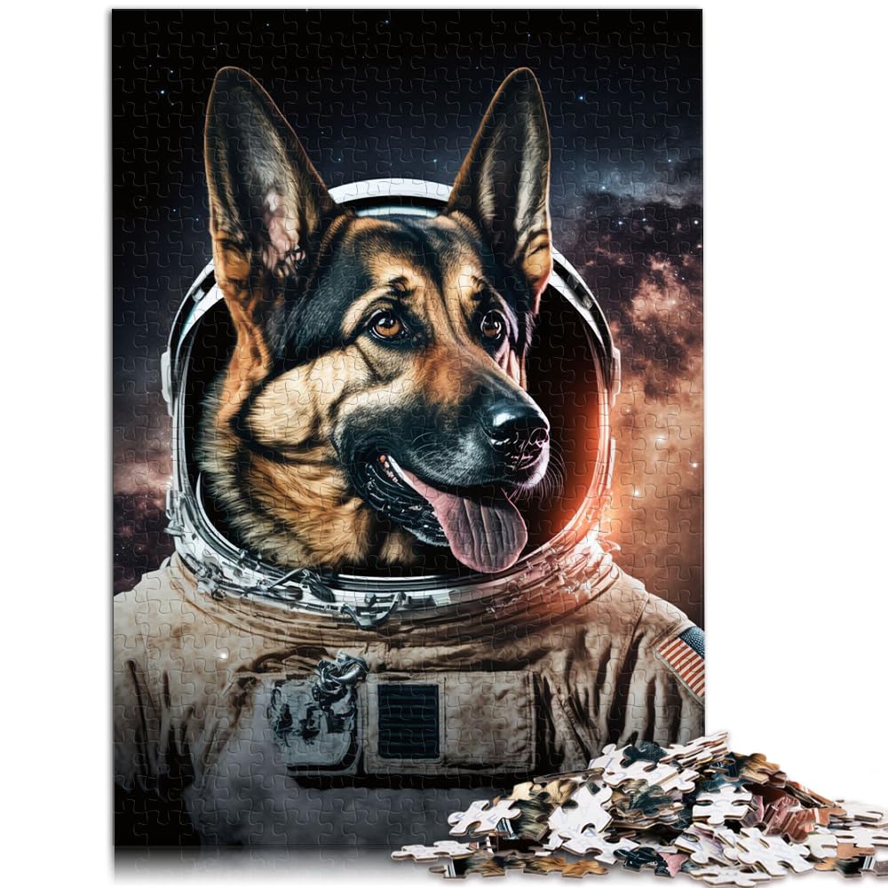 Spiel-Geschenk-Puzzle „Good Boy Astronaut“ 1000 Teile. Das Holzpuzzle ganze Familie und Dieses 1000-teilige Puzzle (50 x 75 cm)