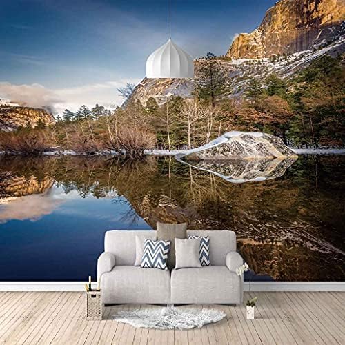 Natürliche Seelandschaft 3D Tapeten Wanddekoration Fototapete Sofas Wohnzimmer Wandbild Schlafzimmer-430cm×300cm