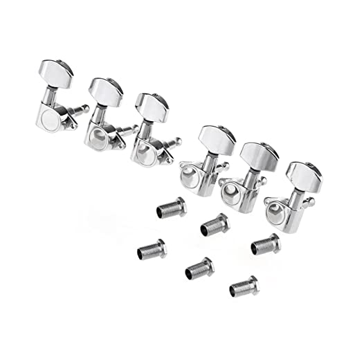 3R3L Sealed Guitar Tuners Tuning Pegs Keys Mechaniken Set Mit Großem Knopf Für For LP Style Gitarre Stimmgeräte Ersatzteile für gitarren