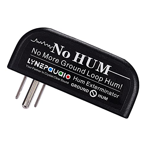 Btuty Ground Loop Noise Eliminator Eliminator Only Eliminate the Brumm, Generated by the Common Ground Line Buzz Eliminator Plug-In AC Buzz Killer Hum Eliminator Noise Canceller