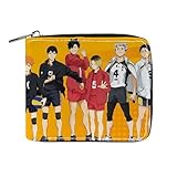 RYNDEX Haiky-uu!! Kinder Geldbeutel Jungs, Süß Spaß Einzigartig Karten Geldbeutel, Scheckkartenetui für Fans Teens Geburtstagsgeschenk(Color:Multicolor 16)