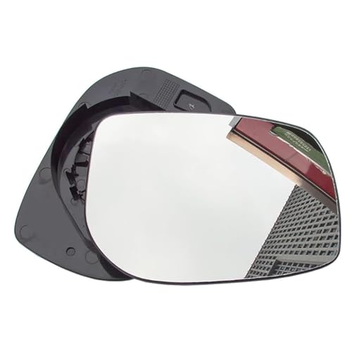 Auto Ersatzspiegel Spiegelglas für Yaris Vitz Vios Saloon 2005-2011,Umkehrlinse BeheiztesRückfahrglas Spiegel Zubehör,Right