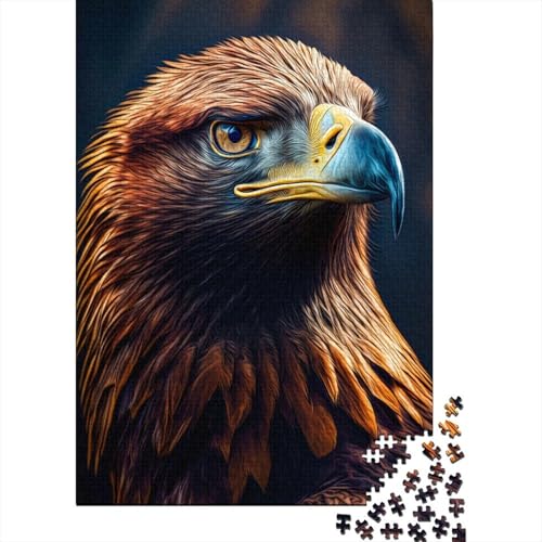 Tiger-Holzpuzzle für Erwachsene und Jugendliche von Art Jigsaw Puzzles für Erwachsene 1000 Teile Holzpuzzle für Erwachsene und Jugendliche 75x50cm