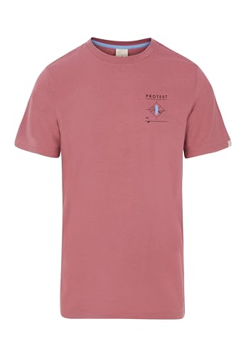 Protest Men T-Shirt PRTPENALT Deco Pink S