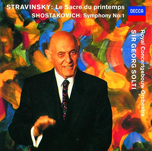 Shostakovich: Symphony No.1/Stravinsky: Le Sacre Du Printemps (SHM-CD)