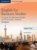 English for Business Studies Student's Book