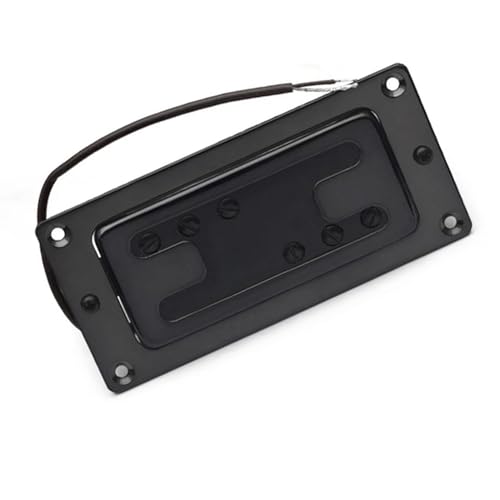 Mini Style Two Line 6 Loch E-Gitarre Humbucker Pickup Schwarze Gitarre Ersatzteile Single-Coil-Tonabnehmer (Color : Bridge)