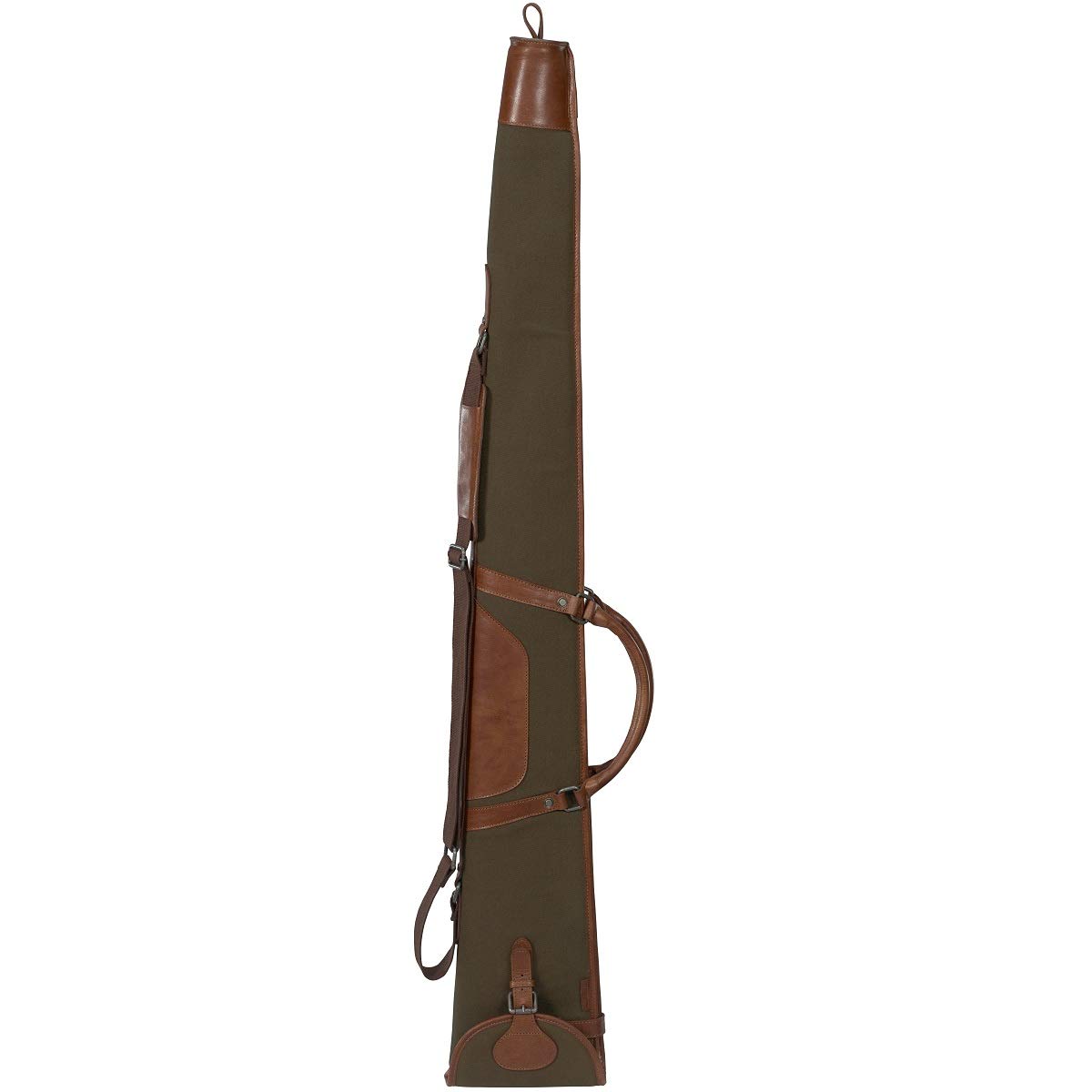 Härkila Retrieve Flintenfutteral aus Canvas 135cm - Gewehrfutteral für die Jagd aus robuster Baumwolle und Leder - Gewehrtasche Schrotlintenfutteral