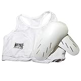 Metal Boxe BRASSIERE AVEC COQUES PROTEGE POITRINE blanc S