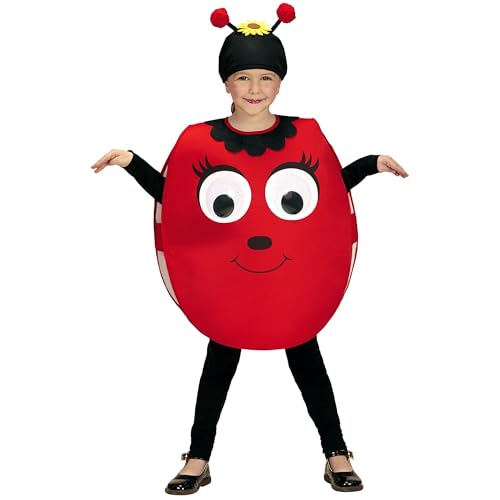 "BIG EYES LADYBUG" (costume, headpiece) - (104-110 cm / 2-4 Years)