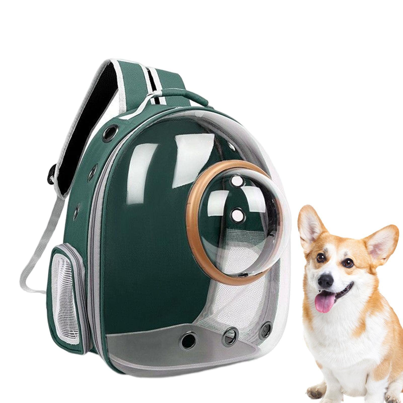 Bubble Pet Carrier-Rucksack, Pet Carrier-Rucksack, Back To School btss, Trailmakerr-Rucksack mit Mesh-Haustier-Rucksack, Clear Bubble Pet Carrier-Rucksack, Dog Carrier Travel, Sicherheitsfunktionen un