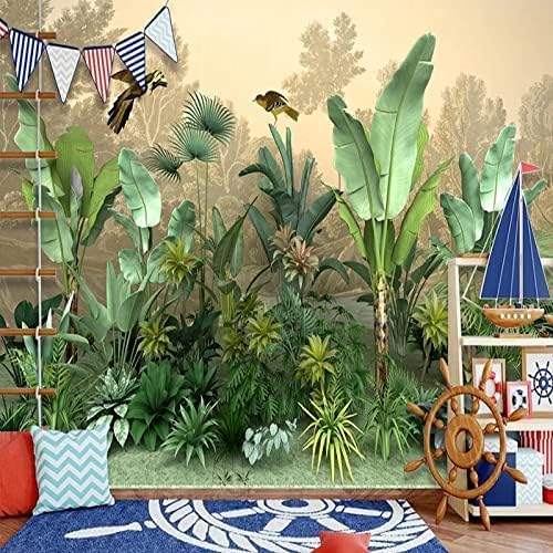 XLMING Botanische Landschaft 3D Tapete Home Dekoration Wohnzimmer Sofa Schlafzimmer Tv Hintergrund Wand-300cm×210cm