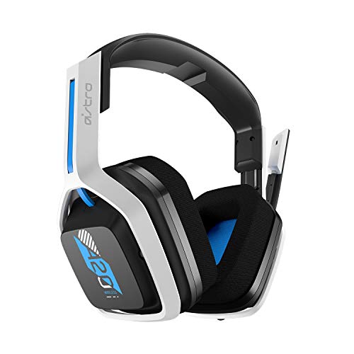 ASTRO Gaming A20 Wireless Headset Gen 2 für Playstation 5, Playstation 4, PC, Mac - Weiß/Blau