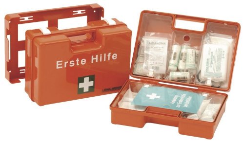 Erste-Hilfe-Koffer SAN - DIN 13169 - orange