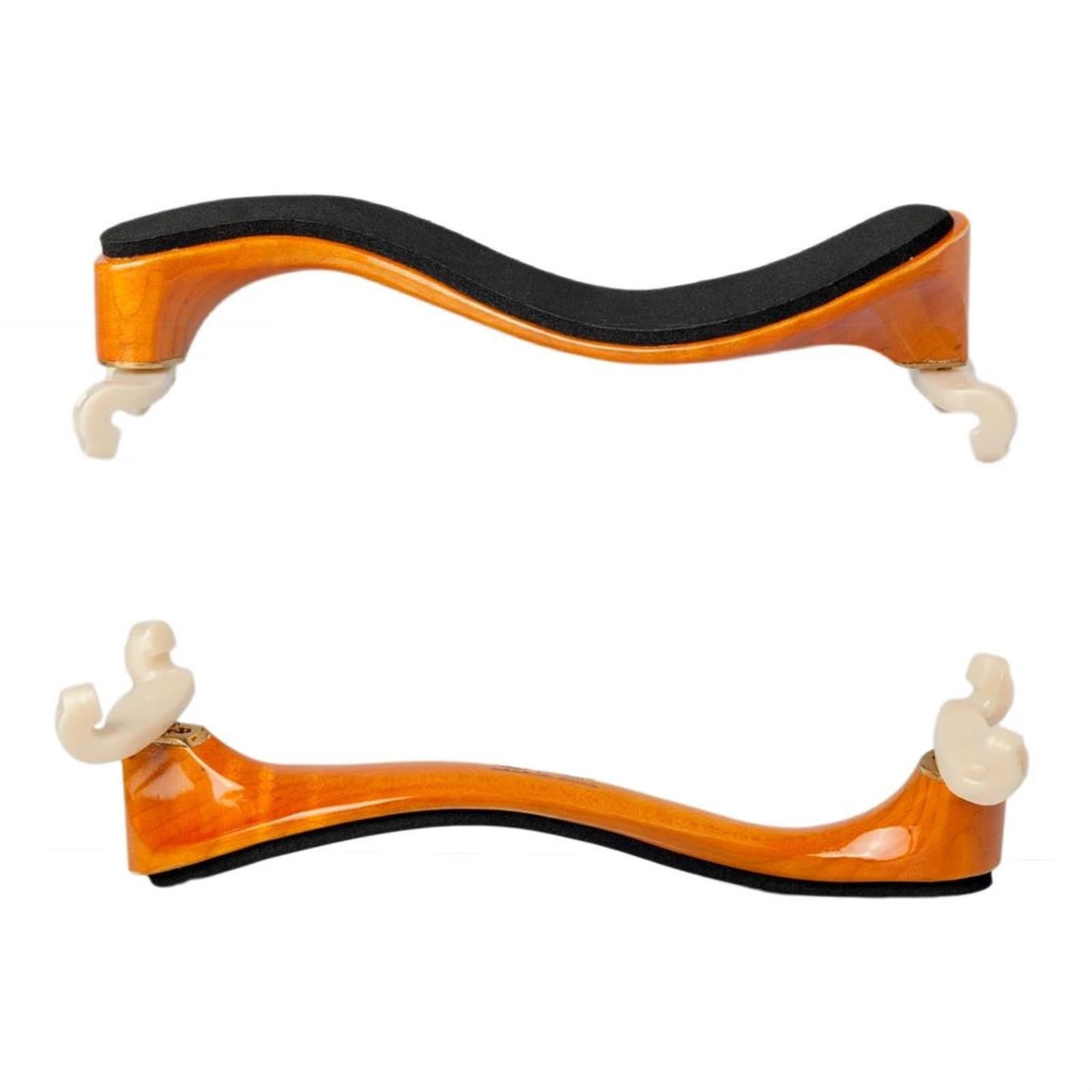 Schulterstütze für Violine Einstellbare Violine Schulterstütze Für 4/4 3/4 Geige Violine Schulterstütze Kunststoff 3/4 4/4 Violine Zubehör Orange Farbe